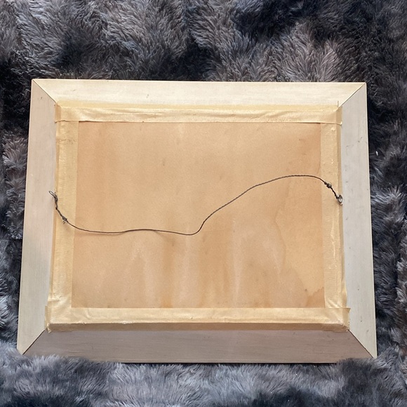 Vintage Floral Art Print in Textured Frame - Picture 11 of 16